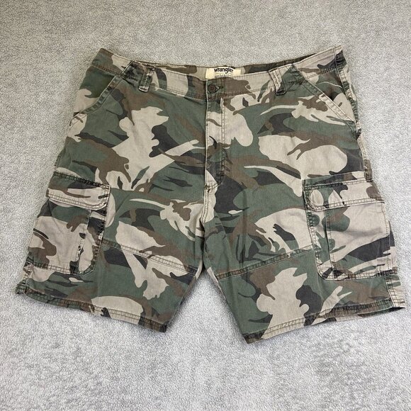 Wrangler Authentics Men’s Camouflage Paratrooper Shorts Size 42 (Fits 44)‎ - Picture 1 of 10
